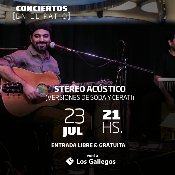 STEREO ACUSTICO JULIO 2025
