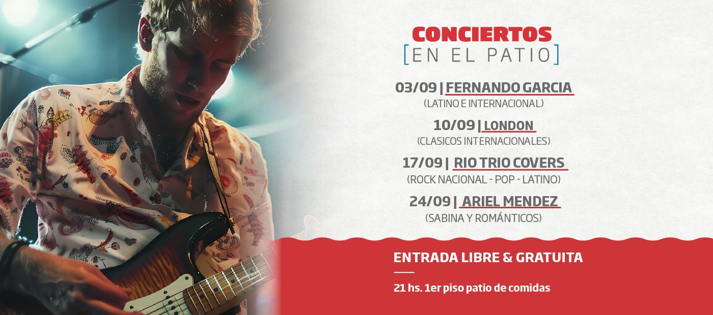 Conciertos en el Patio