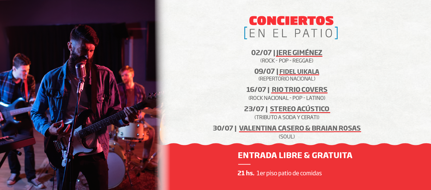 Conciertos en el Patio