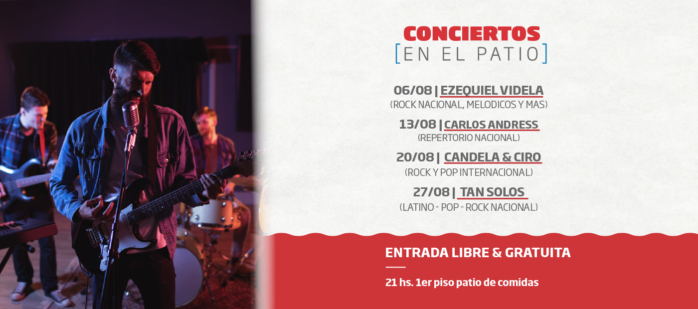 Conciertos en el Patio