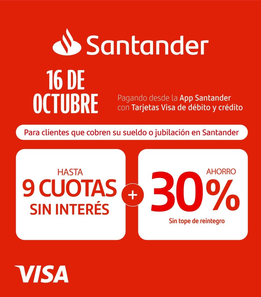 Santander Plan Sueldo Especial Día de la Madre